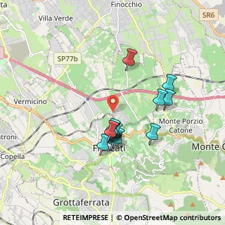 Mappa Via Santa Croce, 00044 Frascati RM, Italia (1.61231)
