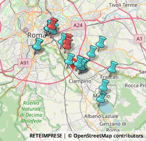Mappa Gregna di Sant'Andrea, 00178 Roma RM, Italia (6.3425)