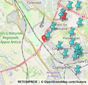 Mappa Gregna di Sant'Andrea, 00178 Roma RM, Italia (2.78588)