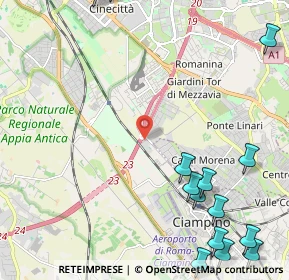 Mappa Gregna di Sant'Andrea, 00178 Roma RM, Italia (3.51267)