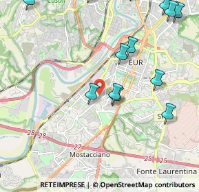 Mappa V.le Città d'Europa, 00144 Roma RM, Italia (2.89929)