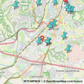 Mappa Via Rotterdam, 00144 Roma RM, Italia (2.89929)