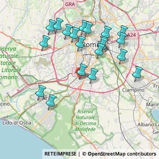 Mappa Via Rotterdam, 00144 Roma RM, Italia (9.0405)