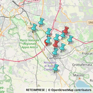 Mappa Via Ranuccio Bianchi Bandinelli, 00178 Roma RM, Italia (2.99333)