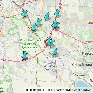 Mappa Via Ranuccio Bianchi Bandinelli, 00178 Roma RM, Italia (4.03077)