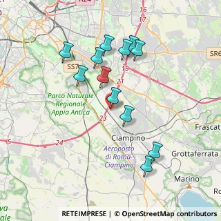 Mappa Via Ranuccio Bianchi Bandinelli, 00178 Roma RM, Italia (3.81083)