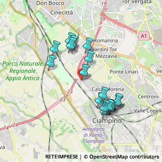 Mappa Via Ranuccio Bianchi Bandinelli, 00178 Roma RM, Italia (1.95222)