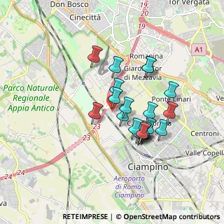 Mappa Via Ranuccio Bianchi Bandinelli, 00178 Roma RM, Italia (1.501)