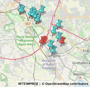 Mappa Via Ranuccio Bianchi Bandinelli, 00178 Roma RM, Italia (3.93813)