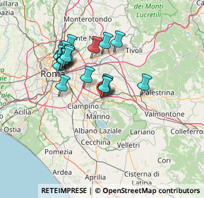 Mappa Via Livio Gratton, 00044 Frascati RM, Italia (13.098)