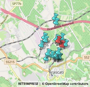 Mappa Via Livio Gratton, 00044 Frascati RM, Italia (0.7275)