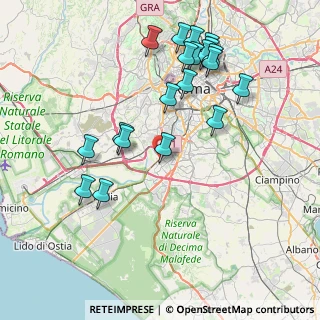 Mappa Via Gastone Giacomini, 00144 Roma RM, Italia (9.0515)