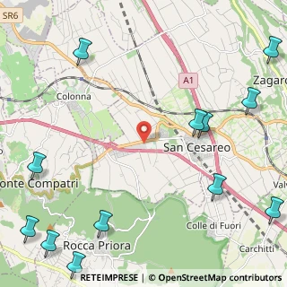 Mappa Via delle Imprese, 00030 San Cesareo RM, Italia (3.66667)