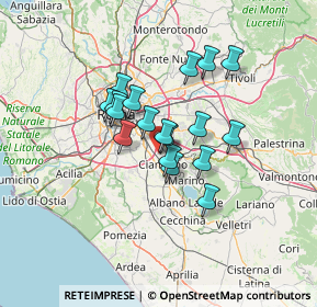 Mappa Via Salvatore Carnevale, 00043 Ciampino RM, Italia (10.24)