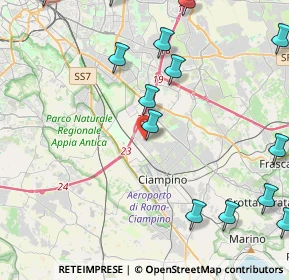 Mappa Via Salvatore Carnevale, 00043 Ciampino RM, Italia (6.37625)