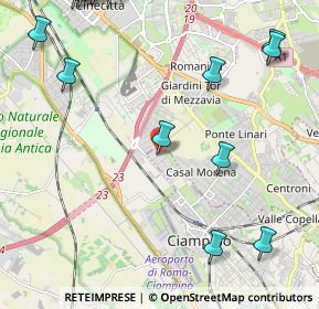 Mappa Via Salvatore Carnevale, 00043 Ciampino RM, Italia (3.636)