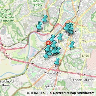 Mappa Piazza F. Vannetti Donnini, 00144 Roma RM, Italia (1.57)