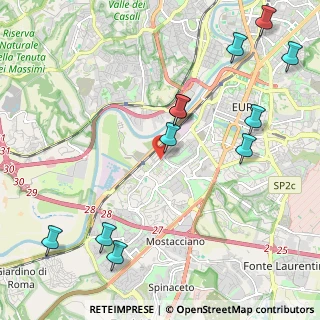 Mappa Piazza Francesco Vannetti Donnini, 00144 Roma RM, Italia (2.76364)