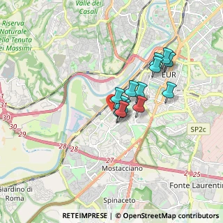 Mappa Piazza F. Vannetti Donnini, 00144 Roma RM, Italia (1.29385)