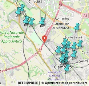 Mappa Via Fratelli Marchetti Longhi, 00178 Roma RM, Italia (2.55)