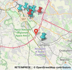 Mappa Via Fratelli Marchetti Longhi, 00178 Roma RM, Italia (4.50727)