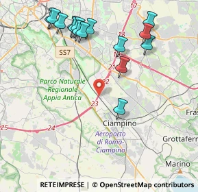 Mappa Via Fratelli Marchetti Longhi, 00178 Roma RM, Italia (5.024)