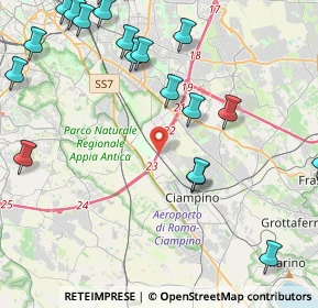Mappa Via Fratelli Marchetti Longhi, 00178 Roma RM, Italia (6.0065)