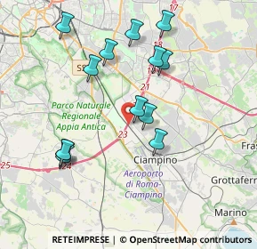 Mappa Via Fratelli Marchetti Longhi, 00178 Roma RM, Italia (4.01846)