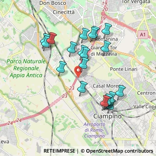 Mappa Via Fratelli Marchetti Longhi, 00178 Roma RM, Italia (1.988)