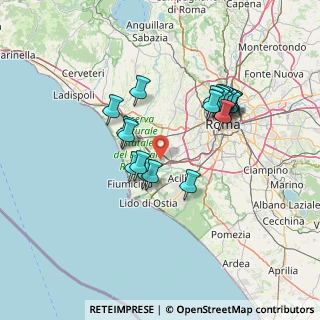 Mappa Via Demonte, 00148 Piana del Sole RM, Italia (13.254)