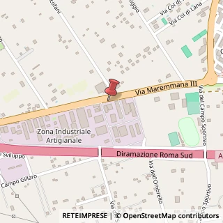 Mappa Via Maremmana, 7 C, 00030 San Cesareo, Roma (Lazio)