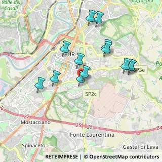 Mappa Via G. de Benedetti, 00144 Roma RM, Italia (1.90923)