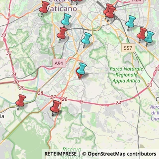 Mappa Via G. de Benedetti, 00144 Roma RM, Italia (6.49467)