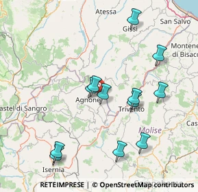 Mappa Via Cardarelli, 86080 Belmonte del Sannio IS, Italia (16.62333)