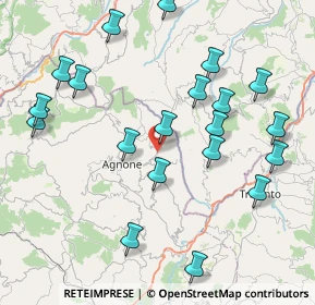 Mappa Via Cardarelli, 86080 Belmonte del Sannio IS, Italia (9.4985)