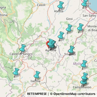 Mappa Contrada S. Onofrio, 86081 Agnone IS, Italia (21.41222)