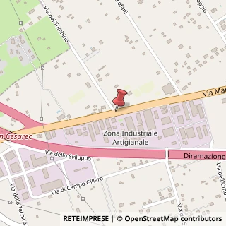 Mappa Via Maremmana, 19, 00030 San Cesareo, Roma (Lazio)