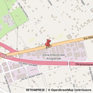 Mappa Via Maremmana, 23, 00030 San Cesareo, Roma (Lazio)