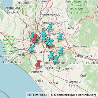 Mappa Via Anagnina, 00133 Roma RM, Italia (9.616)