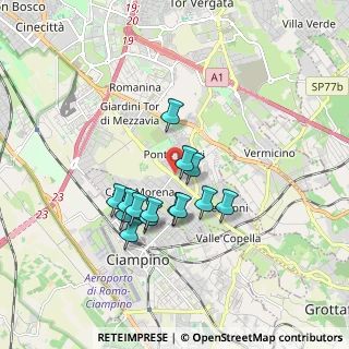 Mappa Via Anagnina, 00133 Roma RM, Italia (1.515)