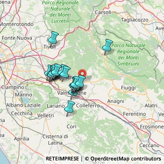 Mappa 00030 Genazzano RM, Italia (11.37053)