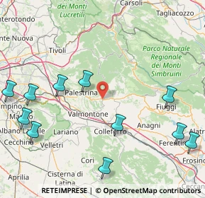 Mappa 00030 Genazzano RM, Italia (22.98455)
