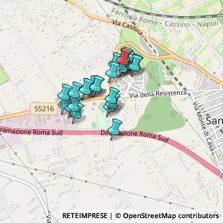 Mappa Via del Campo Sportivo, 00030 San Cesareo RM, Italia (0.33448)