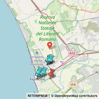 Mappa Via Mizar, 00054 Fiumicino RM, Italia (4.43167)