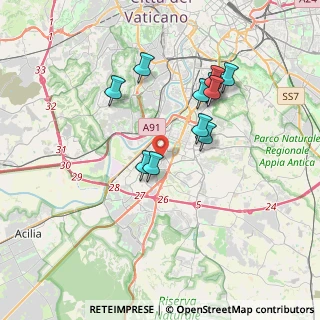 Mappa Viale Avignone, 00144 Roma RM, Italia (3.43364)