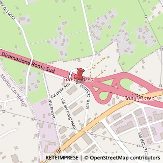 Mappa Via di Colonna, 3, 00030 San Cesareo, Roma (Lazio)