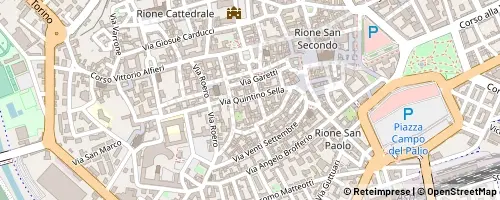 Mappa Asti
