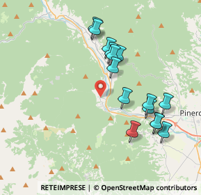 Mappa SP 166, 10065 San Germano Chisone TO (3.75)