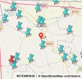 Mappa Strada Provinciale, 10046 Poirino TO, Italia (5.684)