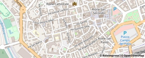 Mappa Asti